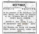 Announcement, Daily News 17 June 1915