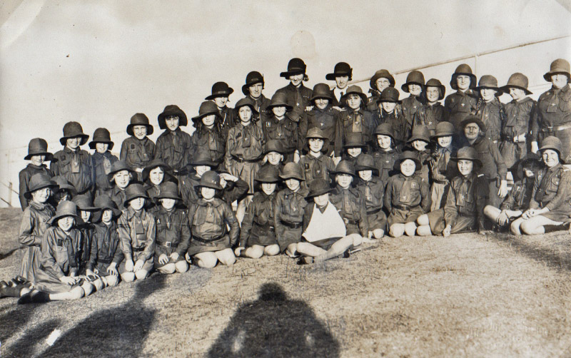 1st Cottesloe and 1st Claremont Brownies, Chief's Rally, 1931