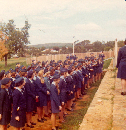 All Australia Ranger Gathering at Our Barn 1977