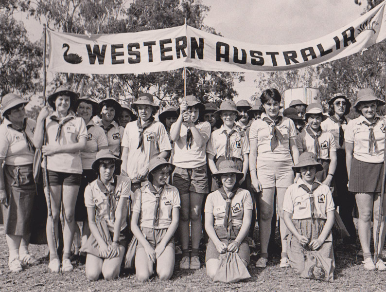 Guides off to Noora ku Neena, 1986