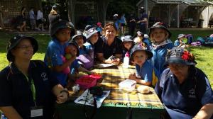 Southern River Harmony Guides explaining their Zoo donation